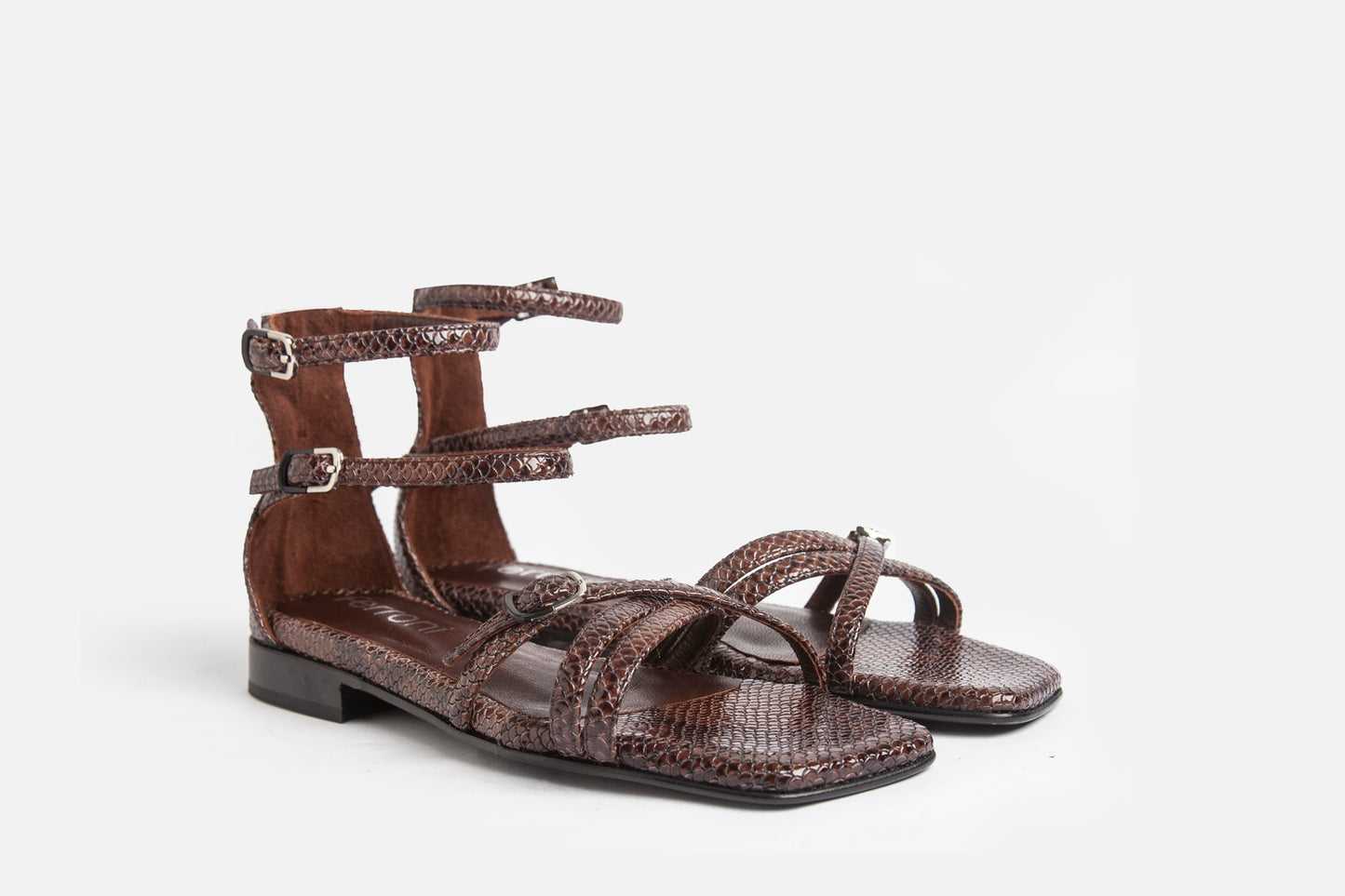 Sandalia Prati Marron