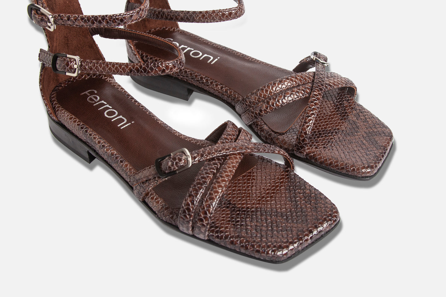 Sandalia Prati Marron