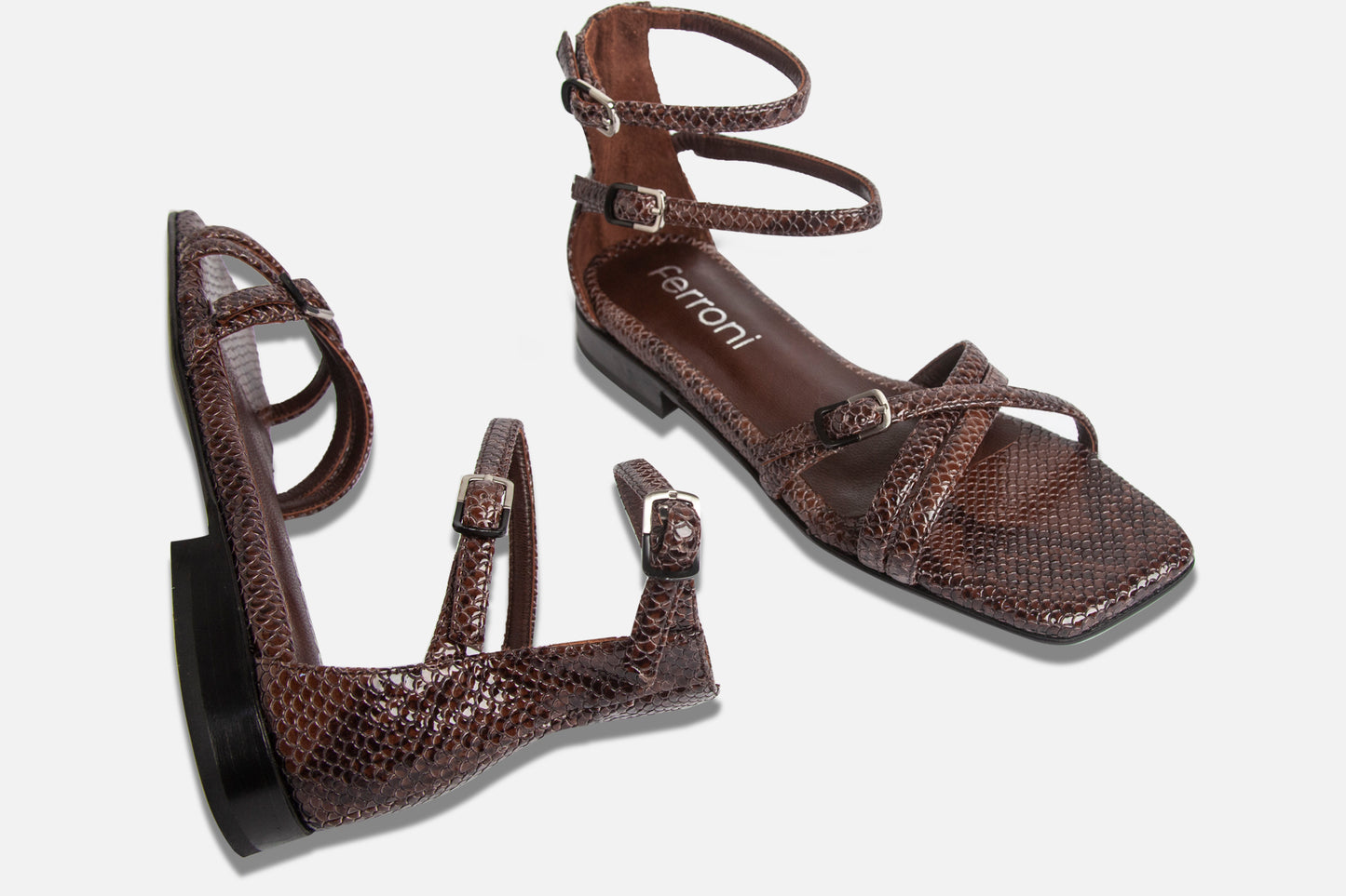 Sandalia Prati Marron